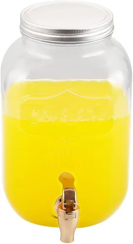 Vista 5 de Espiga de repuesto para dispensador de bebidas, espitas estilo empuje, boquilla de repuesto para dispensador de agua, color oro rosa, paquete de 2