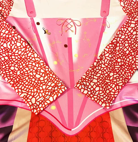 Vista 3 de RuuYiicoco Disfraz de bruja de Halloween para niñas con vestido de hermanas Cape Sanderson
