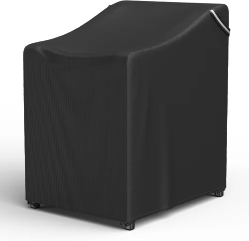 Vista 13 de AKEfit Fundas para sillas Adirondack para patio, paquete de 2 unidades, para sillas impermeables de hasta 29 pulgadas de ancho x 30 pulgadas