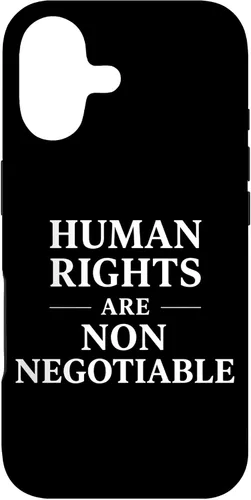 Vista 32 de Human Rights are Non Negotiable Social Justice & Equality Case for iPhone XR