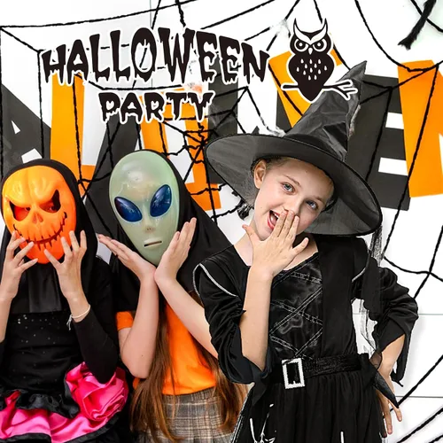 Vista 6 de Disfraz de bruja de Halloween para niñas, vestido de bruja de Halloween