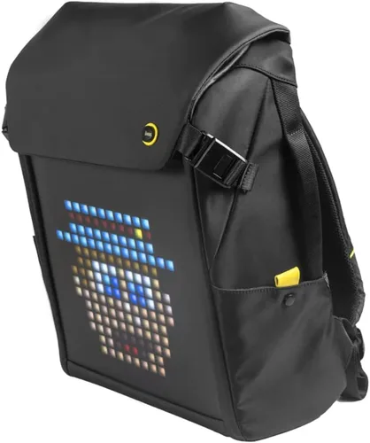 Vista 2 de Divoom Mochila PIXOO M, color negro