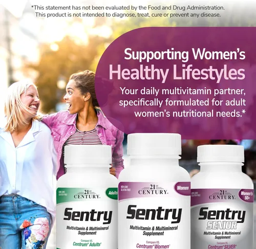 Vista 7 de 21st Century Sentry - Tabletas multivitamínicas para mujer, 120