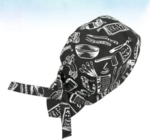 Vista 9 de KESYOO - Gorro de cocina para camarero, diseño creativo