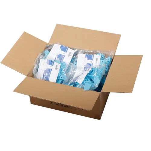 Vista 17 de JMU Bandeja de impresión dental,Bolsa de 12 bandejas desechables perforadas,1 superior grande Bandejas de impresión desechables perforadas