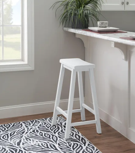 Vista 5 de Powell Taburete para muebles, blanco