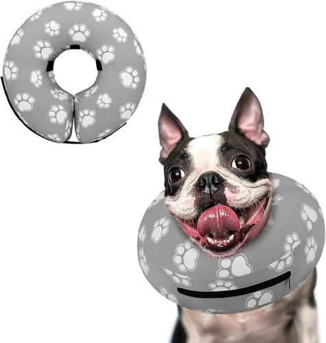 Vista 24 de Supet - Collar isabelino inflable para recuperación, posoperatorio