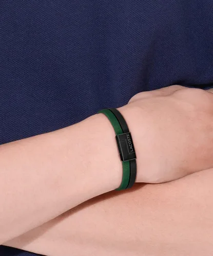 Vista 2 de Lacoste Traveler Men's Leather Bracelets