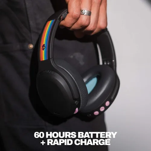 Vista 3 de Skullcandy Crusher ANC 2 - Auriculares inalámbricos Bluetooth con graves multisensoriales, cancelación activa de ruido, hasta 60 horas de batería
