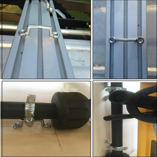 Vista 4 de NRC&XRC 1 Pieza de Manija Industrial de Acero Inoxidable 304 para Equipos Pesados, Tiradores de Cajones de Armario, Botones para Puertas y Ventanas