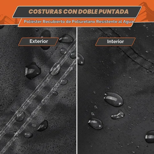 Vista 3 de KEMIMOTO Funda Completa Compatible con Can-Am Spyder RT/RT Limited 2010-2019 Funda con Tiras Reflectantes A Prueba de Polvo, Resistente al Agua