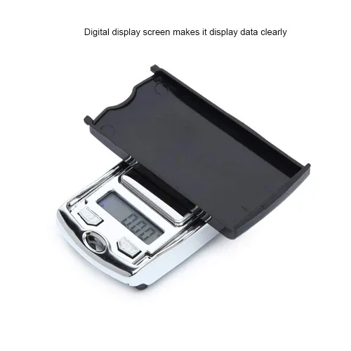 Vista 5 de Báscula electrónica de 3.53 oz/0.00 oz, gramos digitales y onzas para pérdida de peso, hornear, cocinar a pequeña escala de alimentos, báscula