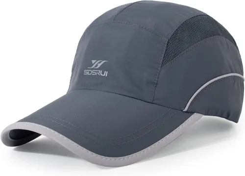 Vista 23 de Gorra deportiva de malla ligera de secado rápido para hombres y mujeres