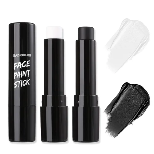 Vista 25 de BADCOLOR Juego de 3 barras de pintura negra para adultos, no tóxicas, hipoalergénicas, para Halloween, béisbol, sóftbol, fútbol, lacrosse, fútbol