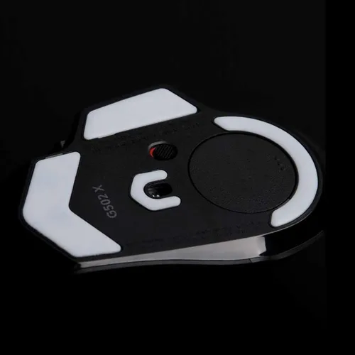 Vista 3 de Juego de 2 patines de hielo con bordes curvados redondeados para Logitech G502 Lightspeed Superlight Wireless Gaming Mouse Upgrade