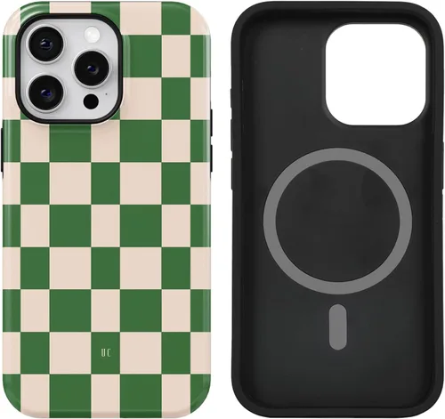Vista 16 de uCOLOR Funda compatible con iPhone 15, 14 y 13 [probada en caídas de 8 pies] compatible con MagSafe – Fundas protectoras de lujo de la serie Mag