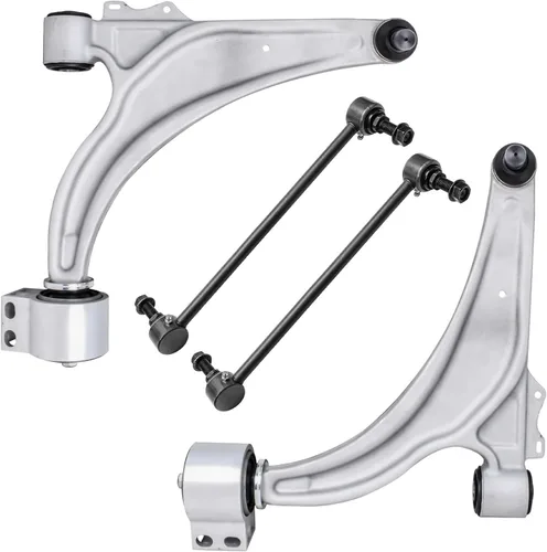 Vista 100 de Detroit Axle - Barras estabilizadoras de brazos de control delanteros 4WD para Ford 2005-2008 F-150 Lincoln Mark LT, 2 brazos de control superiores