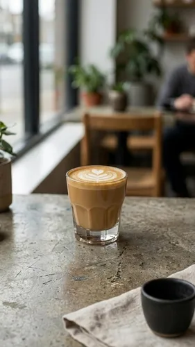 Vista 2 de Necessia Vasos Cortado de 4.5 onzas – Juego de 2, base pesada duradera tratada con calor, cristalería totalmente templada, elegantes vasos