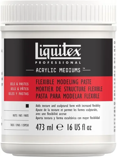 Vista 7 de Liquitex Professional Pasta de Modelado Flexible, 237ml (8-oz)