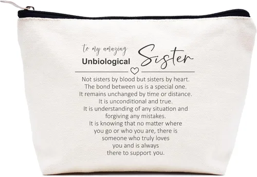 Vista 97 de LIBIHUA Bolsa de maquillaje para mujer, bolsa de cosméticos regalos para ella, bolsa de viaje femenina, Beige, 1 en mi era de Lacrosse Mom