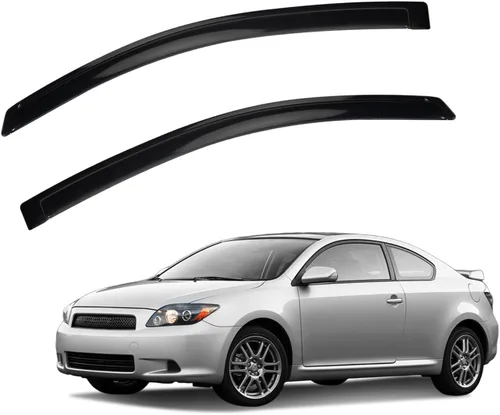 Vista 41 de Protectores de lluvia compatibles con modelos Trailblazer/GMC Envoy 2002-2009 para 5 pasajeros, visera de ventana lateral, deflector de viento