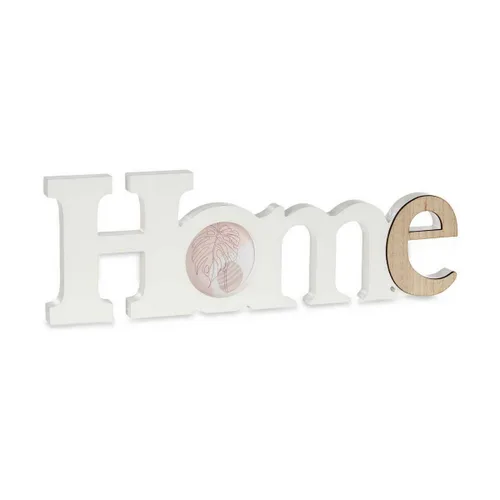 Vista 3 de Marco de Fotos Gift Decor Home Blanco Marrón Madera MDF (6 Unidades)