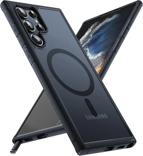Vista 41 de TOCOL Funda para iPhone 17e, compatible con Magsafe, protección militar contra caídas, delgada, translúcida, mate, a prueba de golpes, para iPhone