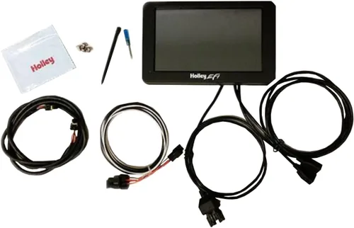 Vista 7 de Holley EFI 553-106 Tablero digital electrónico - 7.5 pulgadas de ancho x 4.625 pulgadas de alto