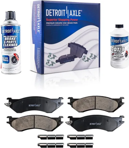 Vista 9 de Detroit Axle - Pastillas de Freno Delantero Izquierdo Reemplazo de Pinza de Disco para Ford Fusion Mazda 6 Lincoln MKZ Mercury Milan 2006-2012