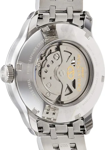 Vista 2 de Orient Star RK-AV0B03B - Reloj automático para hombre diseño de esqueleto color plateado