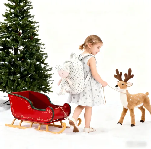 Vista 47 de Onetoo Mochila para niños pequeños, regalos de regreso a clases, mochilas para niñas y niños con muñecas de bebé ligeras y suaves en vestido