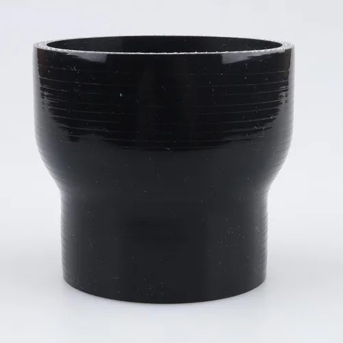 Vista 39 de AC PERFORMANCE ID de 1" a 1/2" (25mm a 13mm) Manguera de silicona recta reductora de 3 capas reforzada negra, 3" de longitud Negro