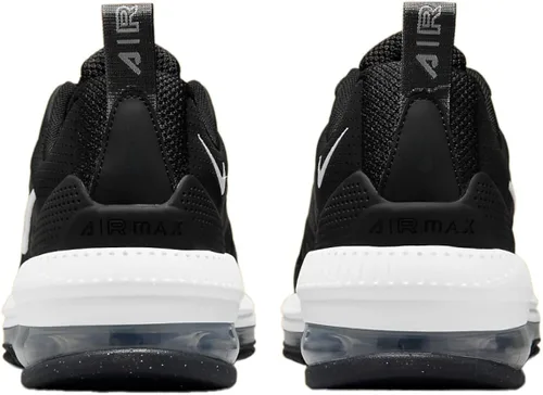 Vista 4 de Nike Air Max Genome Cw1648 - Tenis para correr para hombre, Gris ahumadonaranja