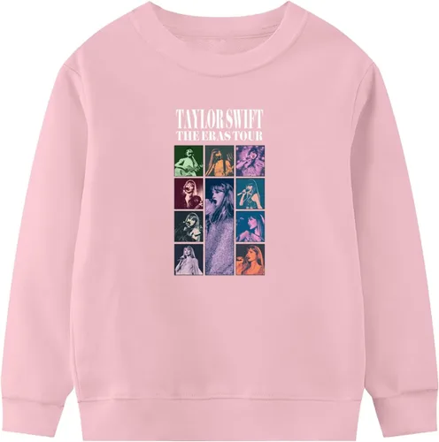 Vista 2 de Zelbuck Sudaderas para niñas de 4 a 15 años con diseño estético Taylor de Taylor