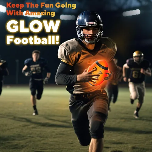 Vista 6 de VINTOP Balón de fútbol que se ilumina - Balón de fútbol LED que brilla en la oscuridad para niños y adultos, incluye bomba de aire gratis, balón