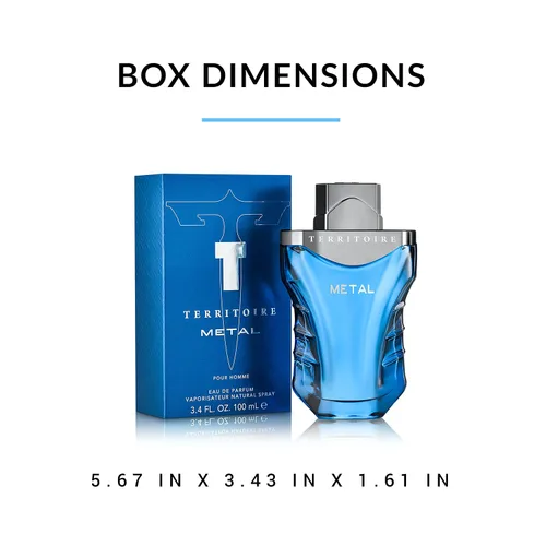 Vista 7 de Territoire Eau De Parfum, Colonia Hombre (Metal)