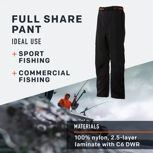 Vista 4 de Grundens Full Share Pantalón para hombre impermeable, transpirable