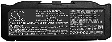 Vista 5 de Camron Sino Batería para iRobot 7150, Roomba i7, Roomba i7+, Roomba i7158, Roomba i7550, Roomba i7558, Roomba i8, Roomba i8+, Roomba J7 4624864