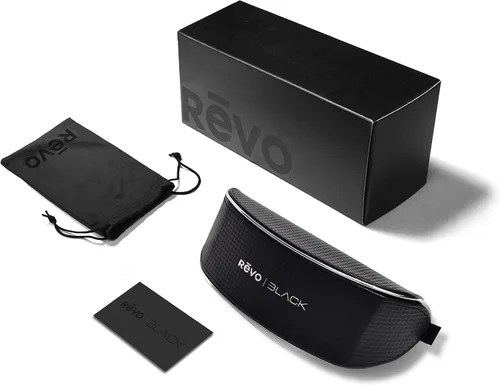 Vista 5 de Revo Gafas de sol Air 1: Lente polarizada con montura rectangular de titanio sin montura