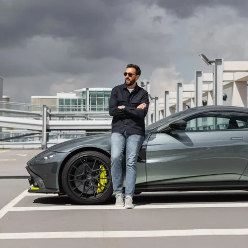 Vista 32 de Piloti Zapatos de conducción para hombre, zapatos deportivos de gamuza italiana Shift para hombre