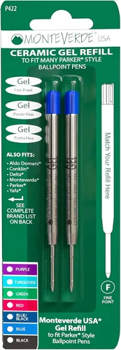 Vista 10 de Monteverde® Capless Gel Refills to Fit Parker
