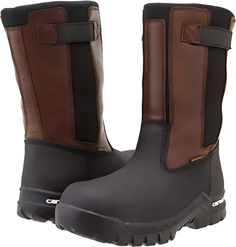 Vista 2 de Carhartt Rugged Flex Mud Wellington M para hombre, Barro