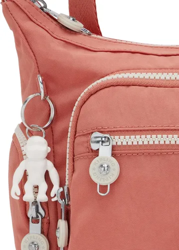 Vista 5 de Kipling Bolso cruzado pequeño Gabbie para mujer, bolso ligero para uso diario, bolso de hombro casual