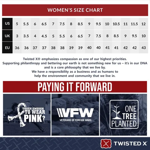 Vista 6 de Twisted X womens Wdm0001