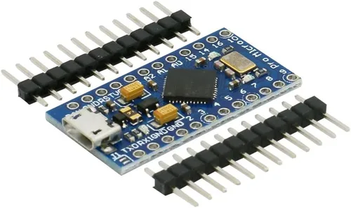 Vista 2 de Pro Micro para Arduino Leonardo Chromebook Deployments ATmega32U4 5V/16MHz Placa de módulo con 2 filas pin Header Reemplazar ATmega328 Arduino Pro