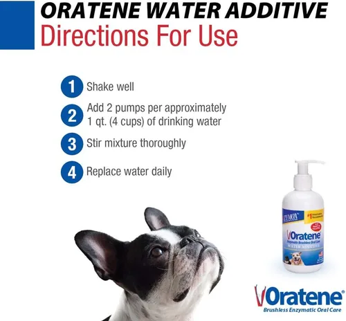 Vista 6 de Zymox solución oral como aditivo para el agua, de Pet King Brands