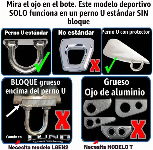 Vista 2 de Boat2Trailer Sport Modelo Long Handle Automatic Boat Pestillo