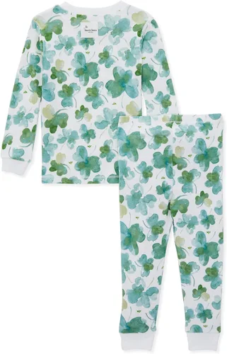 Vista 2 de Burts Bees - Conjunto de pijama para bebé camiseta y pantalón de 2 piezas 100 algodón orgánico