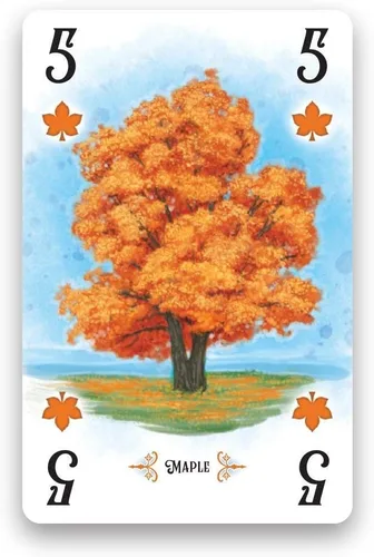 Vista 7 de Renegade Game Studios Juego de cartas de estrategia Arboretum que desafía a 2-4 jugadores de 8 años en adelante a crear el jardín más hermoso