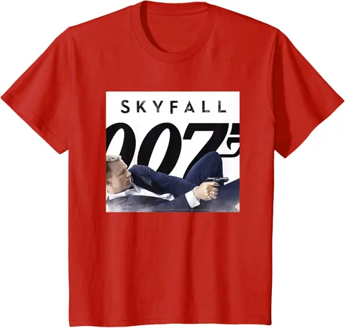 Vista 3 de Official James Bond 007 Camiseta Skyfall, Negro
